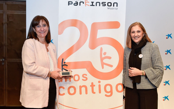 Entrega de Premio Meritorio Parkinson Madrid 2018