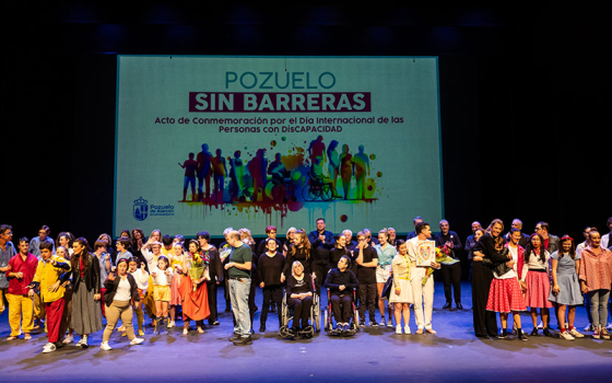 Acto Día Internacional de las Personas con Discapacidad Teatro MIRA Pozuelo