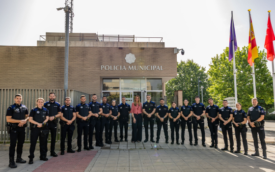 14 nuevos agentes en la policina municipal
