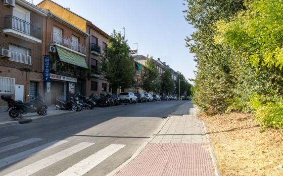 Imagen actual de la calle Campomanes