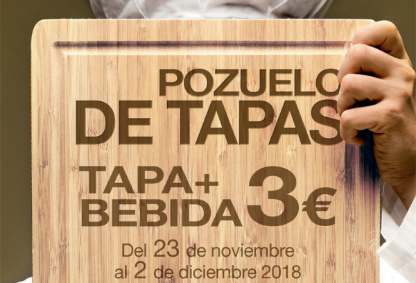 Cartel Pozuelo de Tapas noviembre 2018