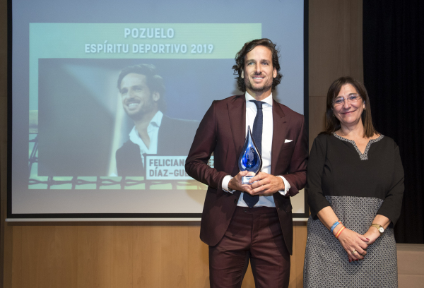 La alcaldesa Susana Pérez Quislant junto a Feliciano López