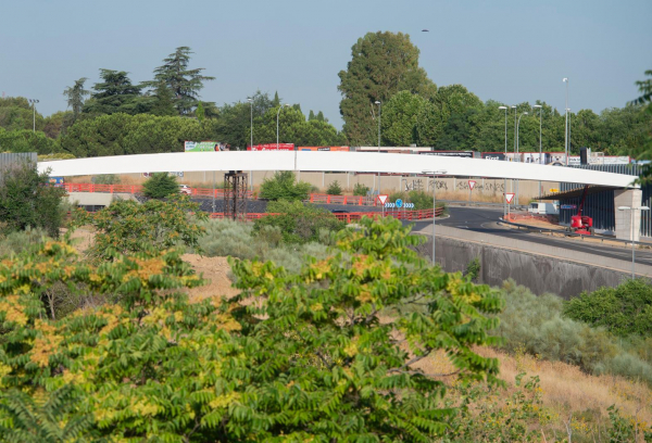 Pasarela colocada