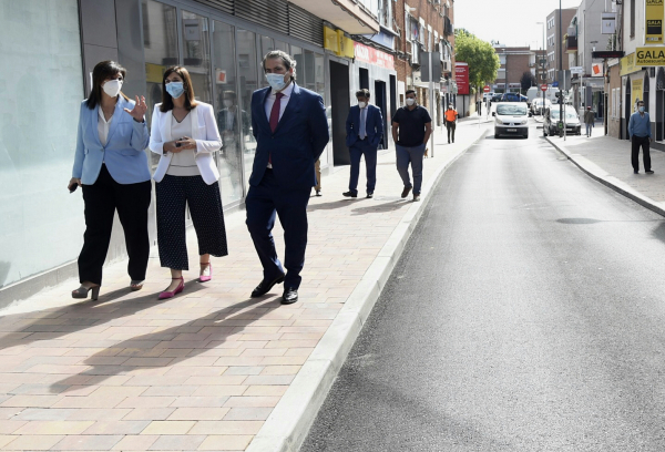 Inauguración remodelación calle Sagunto