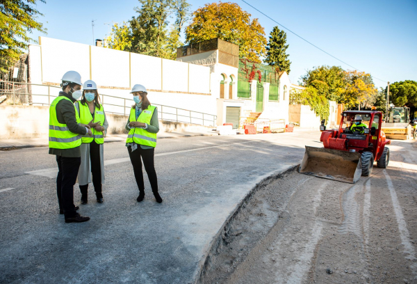Visita a las obras de Fernandez Golfín