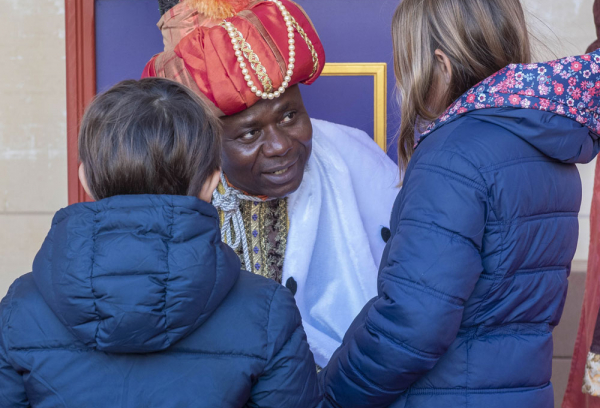 Entrega de cartas a los Reyes Magos