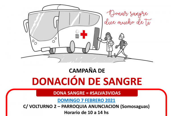 Cartel Donación de sangre