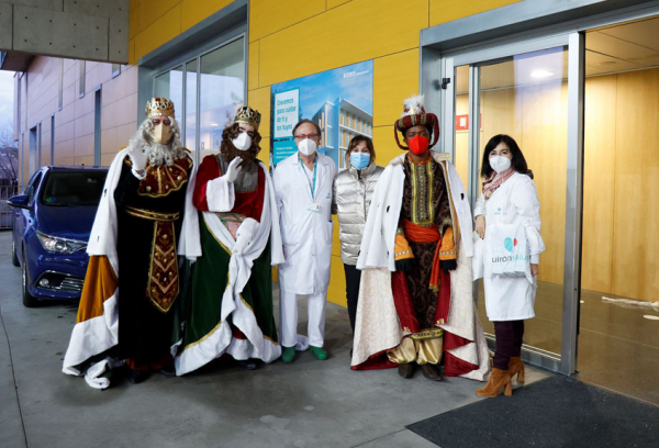 Visita Reyes Magos hospital Quirón