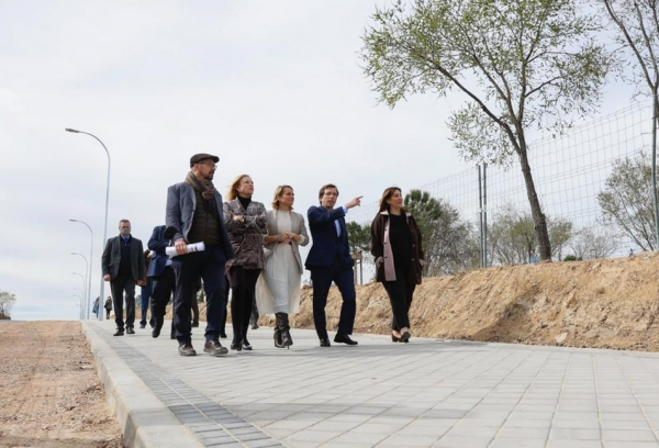 Visita a las obras