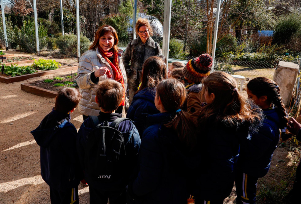 Visita invernaderos Aula