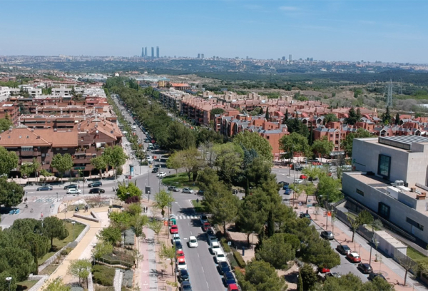 Foto aérea Pozuelo de Alarcón