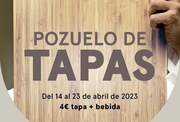 Cartel Pozuelo de Tapas - abril 2023