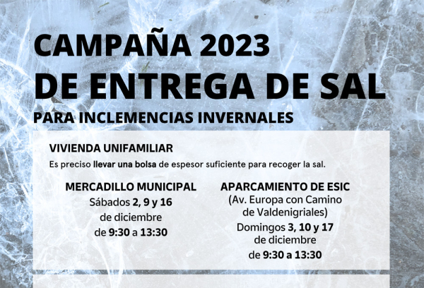 Entrega de sal