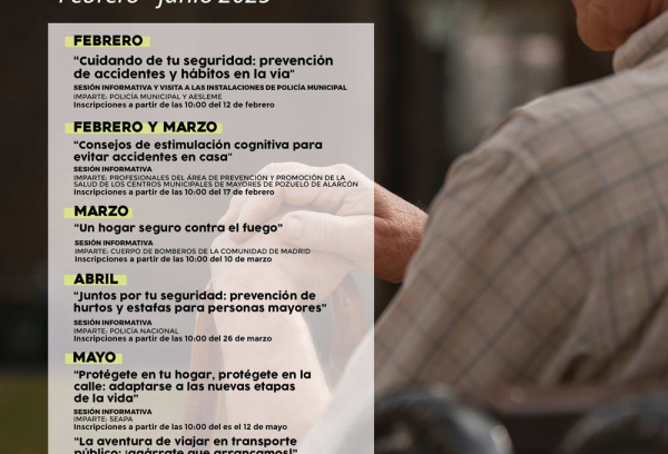 Cartel Caminando seguro