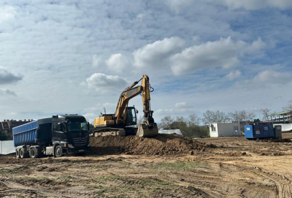 Obras del cuarto centro de salud de Pozuelo de Alarcón