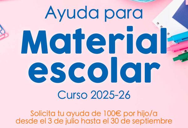 Ayudas material escolar