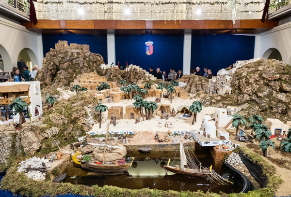 Inauguración belén monumental del Consistorio