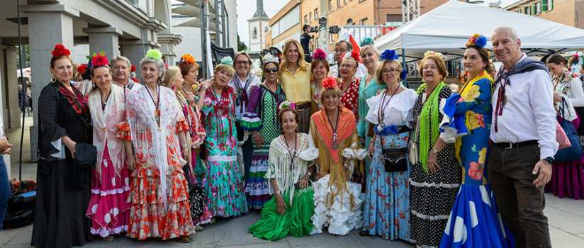 Alcaldesa en la feria de abril