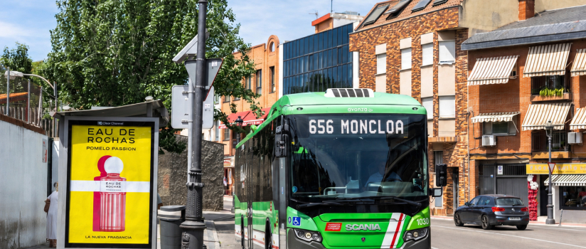 Autobus en Pozuelo
