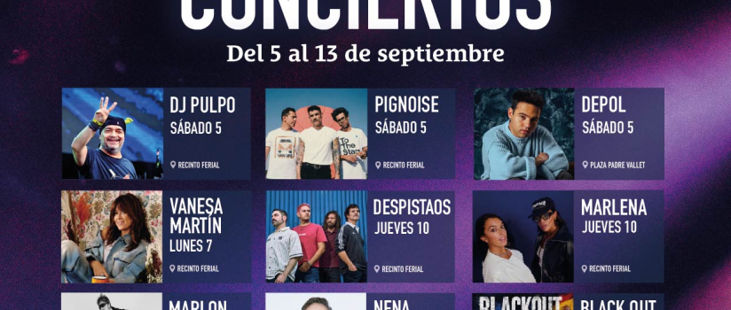 cartel fiestas