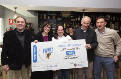 Entrega del primer premio Pozuelo de Tapas y en Dulce